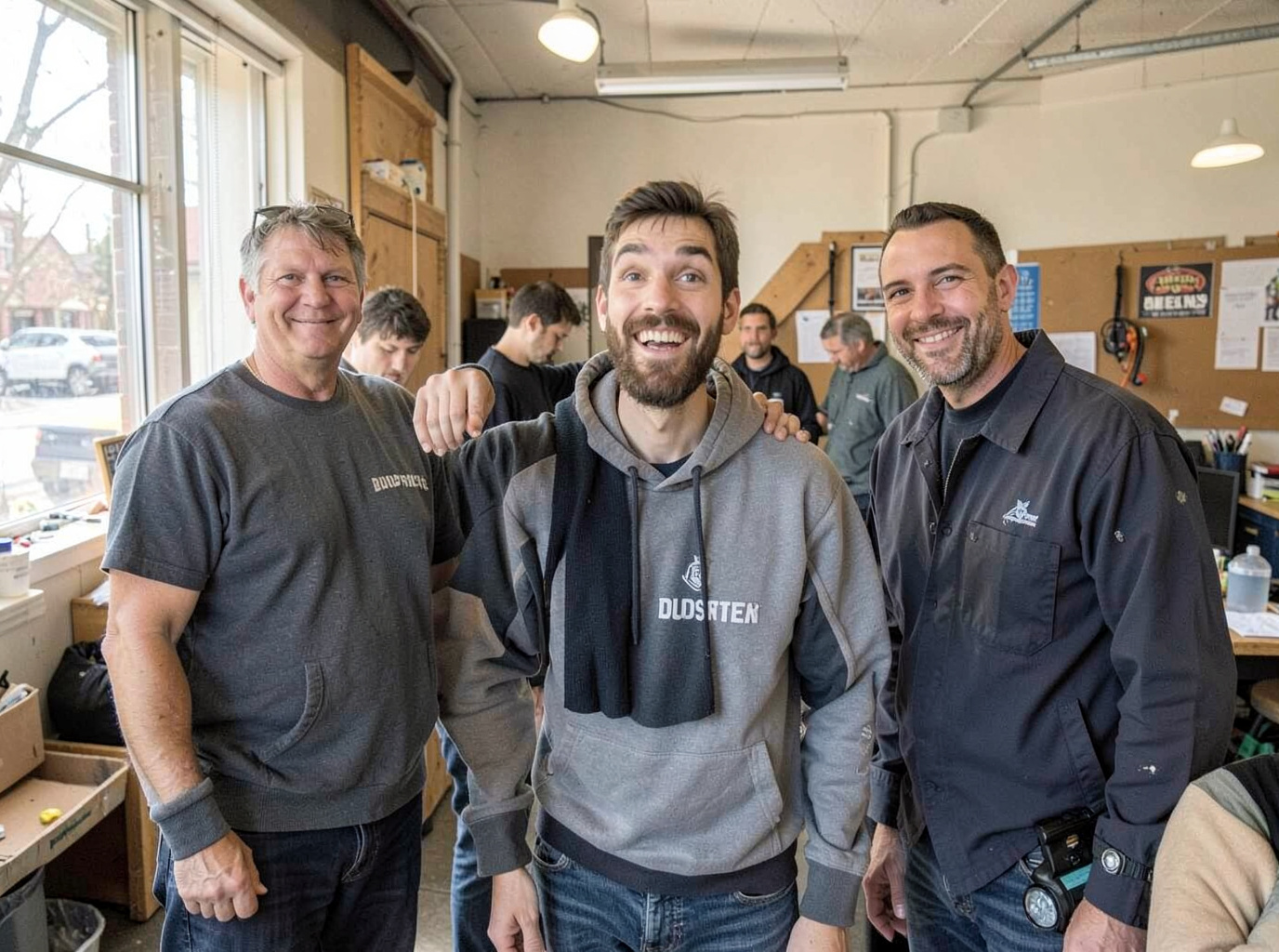 The Seattle Dumpster Rental pros team at work in Seattle
